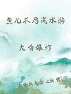 魚兒不愿淺水游