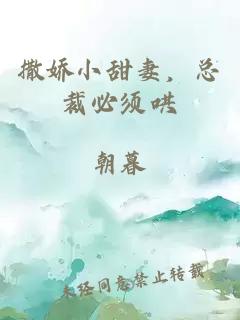 撒嬌小甜妻，總裁必須哄