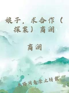 娘子，求合作（探案）商瀾