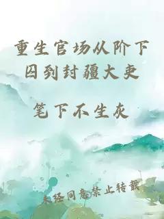 重生官場從階下囚到封疆大吏