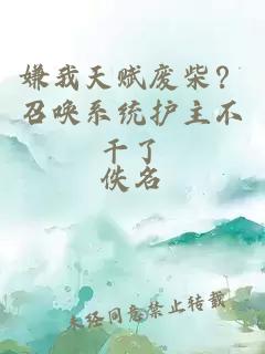嫌我天賦廢柴？召喚系統(tǒng)護(hù)主不干了