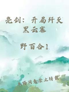 亮劍：開局殲滅黑云寨