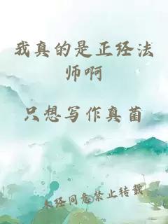 我真的是正經(jīng)法師啊