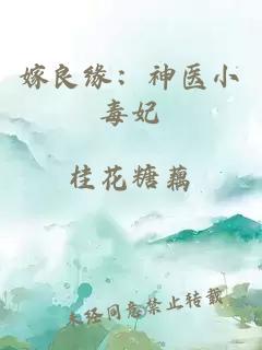 嫁良緣：神醫(yī)小毒妃