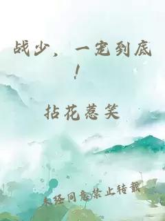 戰(zhàn)少，一寵到底！
