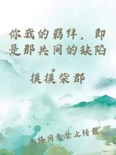 你我的羈絆，即是那共同的缺陷。