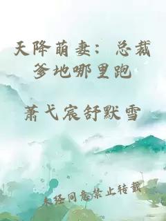 天降萌妻：總裁爹地哪里跑