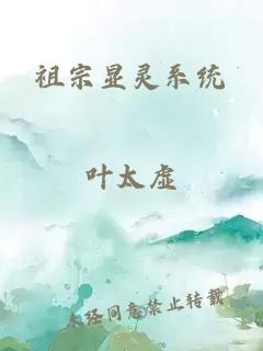 祖宗顯靈系統(tǒng)