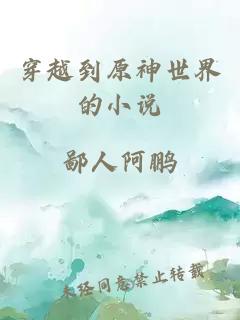 穿越到原神世界的小說