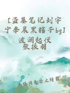 [盜墓筆記劉宇寧季晨黑瞎子bg]波瀾起伏