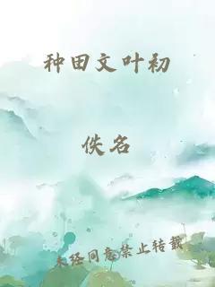 種田文葉初
