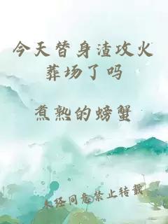 今天替身渣攻火葬場了嗎