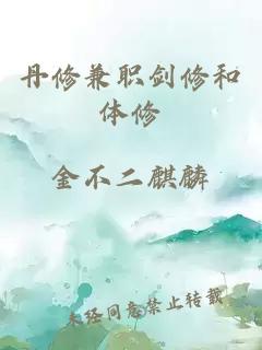 丹修兼職劍修和體修