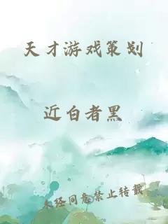 天才游戲策劃