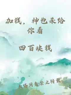 加錢，神也殺給你看