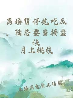 離婚暫停先吃瓜，陸總要當(dāng)接盤(pán)俠