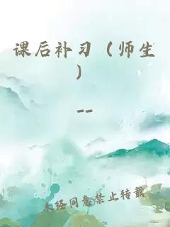 課后補(bǔ)習(xí)（師生）