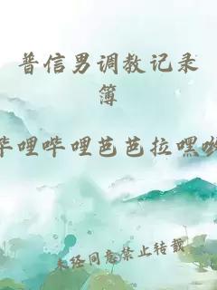 普信男調教記錄簿