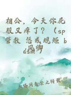 相公，今天你屁股又癢了？（sp管教 懲戒規(guī)矩 bdsm ）