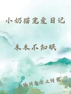 小奶貓寵愛日記