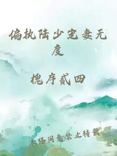 偏執(zhí)陸少寵妻無度