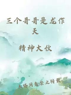 三個(gè)哥哥是龍作天