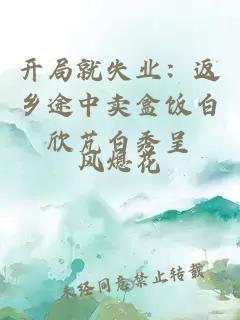 開(kāi)局就失業(yè)：返鄉(xiāng)途中賣(mài)盒飯白欣芃白秀呈