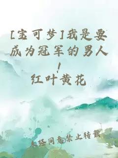 [寶可夢]我是要成為冠軍的男人!