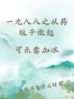 一九八八之從藥販子做起