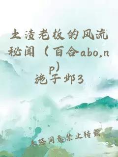 土渣老板的風(fēng)流秘聞（百合abo,np）