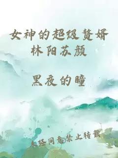 女神的超級(jí)贅婿林陽蘇顏