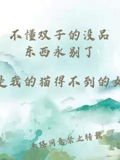 不懂雙子的沒品東西永別了