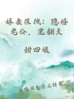 嬌妻很拽：隱婚老公，寵翻天