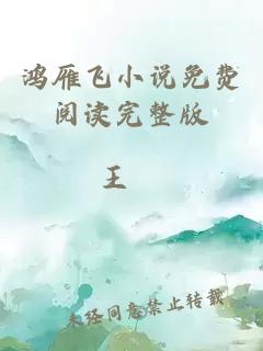 鴻雁飛小說免費(fèi)閱讀完整版